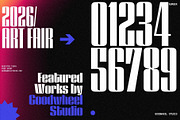 GW Lazor Font Family, a Sans Serif Font by Goodwheel Studio (Thumbnail 4 of 14)