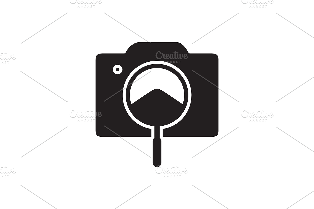 camera photography nature logo, a Branding & Logo Template by devastd