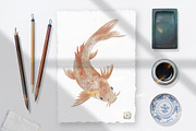 Japanese Watercolor Collection, a Pattern Graphic by mila_leev (Thumbnail 7 of 17)
