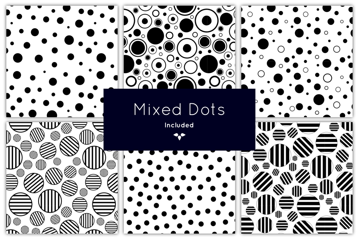 Dots & More, a Pattern Graphic by HMJS Designs (Photo 3 of 6)