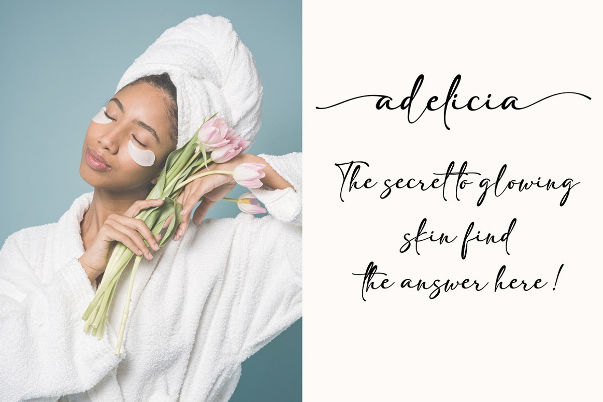 Justin Sophia – Wedding Signature Sc, a Script Font by MjStudio31 (Photo 2 of 8)