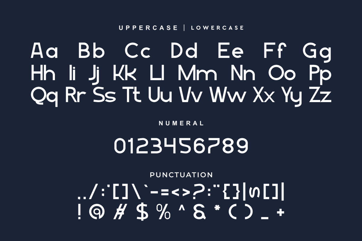 Gaftor - Corporate Logo Font, a Sans Serif Font by Iqsiart Studio (Photo 6 of 8)