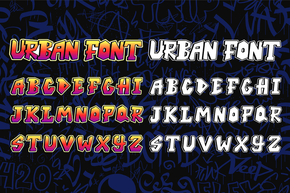 Graffiti Bundle – Vector Set, a Decorative Illustration by Slavko Kahovsky (Photo 2 of 5)