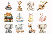 Vintage Toys Clipart, an Illustration by Design Market (Thumbnail 3 of 5)