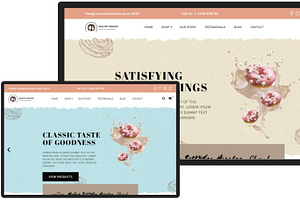 Food & Restaurant WordPress Theme