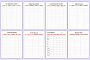 Craft Seller Business Organizer Kdp, a Stationery Template by Mustafiz (Thumbnail 5 of 9)