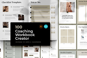 Elegant Coaching Workbook Creator