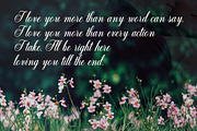 Claudia Betta, a Script Font by Matra Creative (Thumbnail 6 of 9)