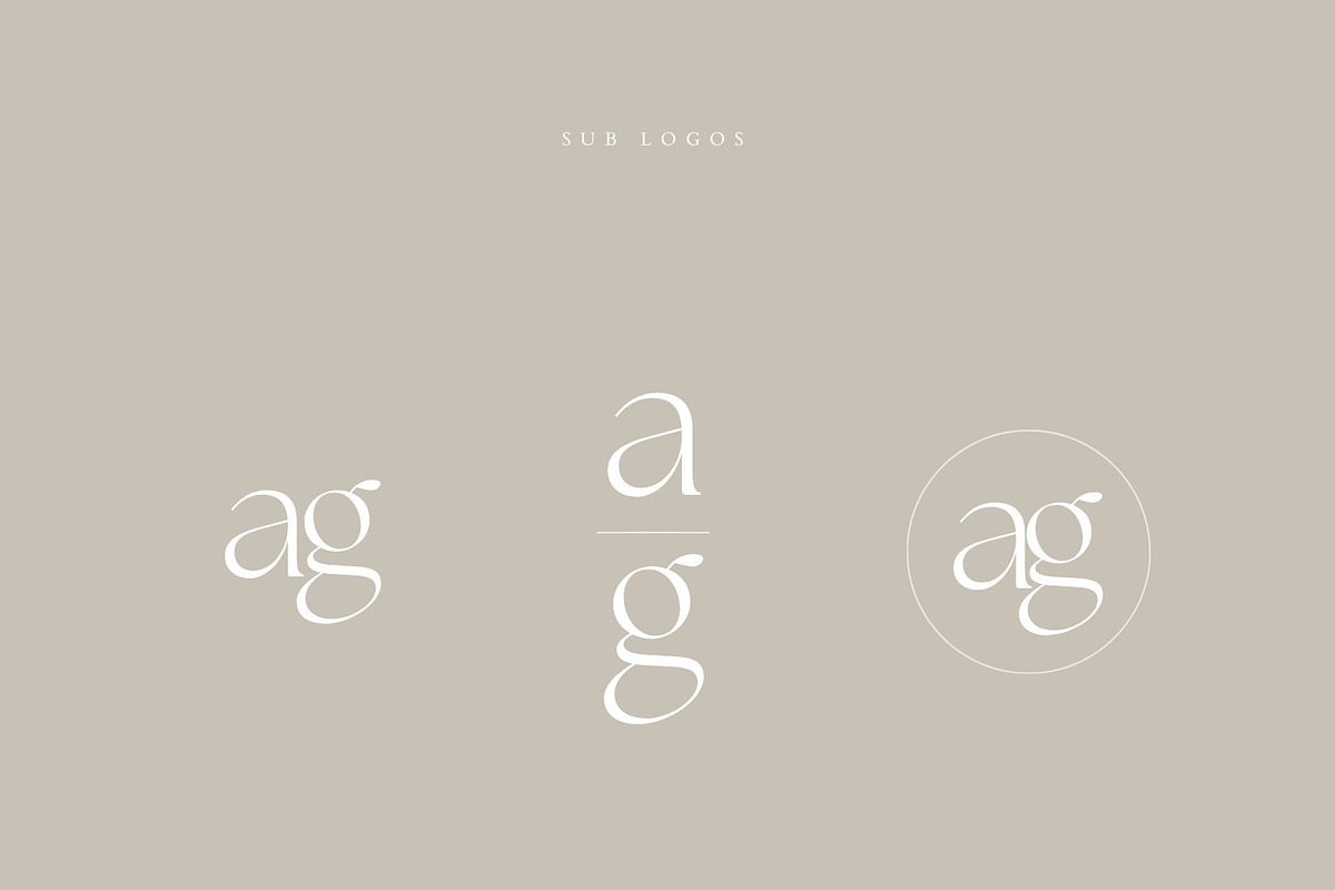 Editable Canva Logo Templates, a Branding & Logo Template by Adam and Grace (Photo 6 of 26)