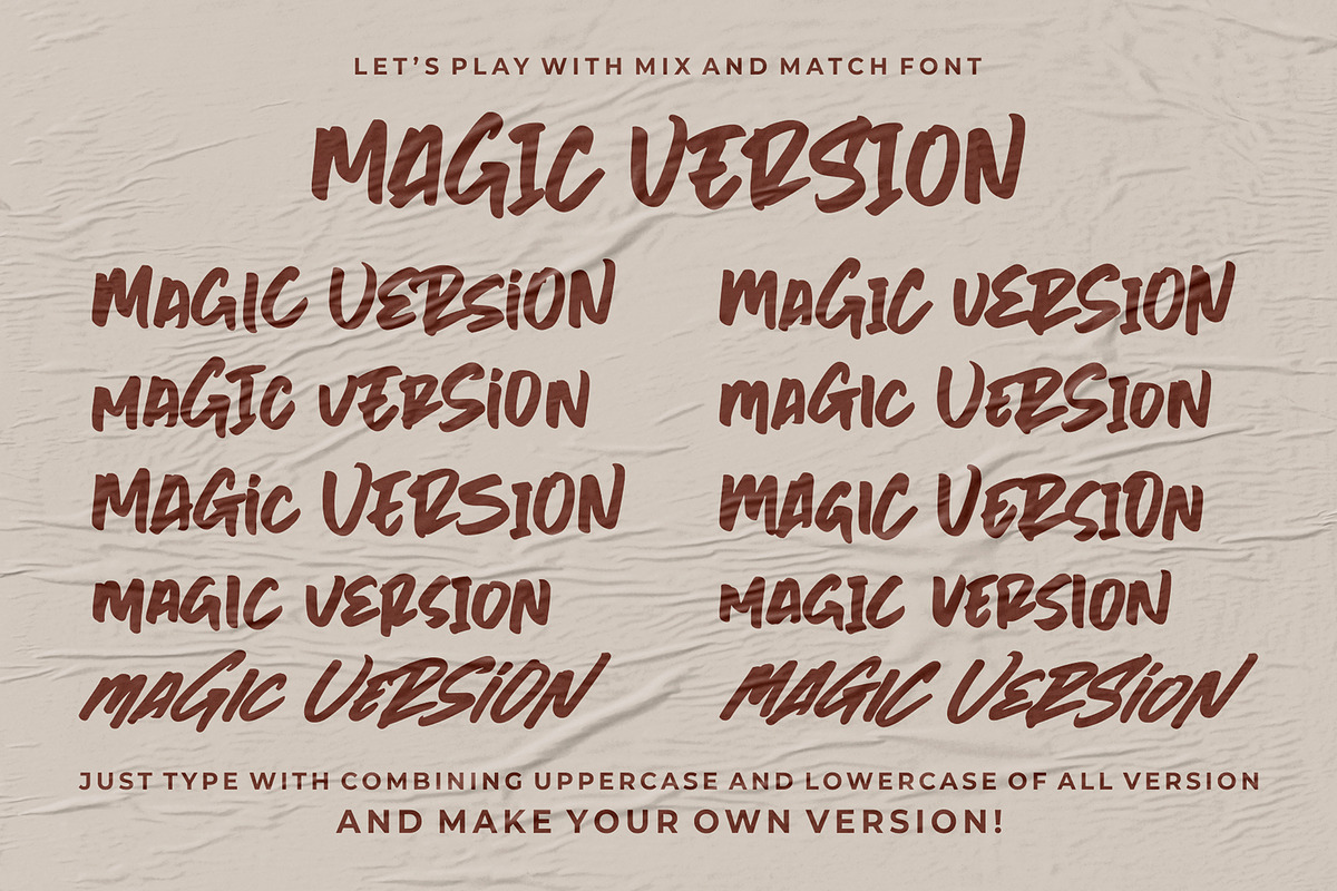 Bread Butter • Mix & Match Font, a Script Font by azetypestudios.com (Photo 9 of 11)
