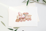 Pink Woodland Clipart Bundle, an Animal Illustration by PaintPixelCo (Thumbnail 15 of 18)