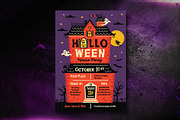 Halloween Party Flyer, a Flyer Template by Totem Design Studio (Thumbnail 1 of 7)