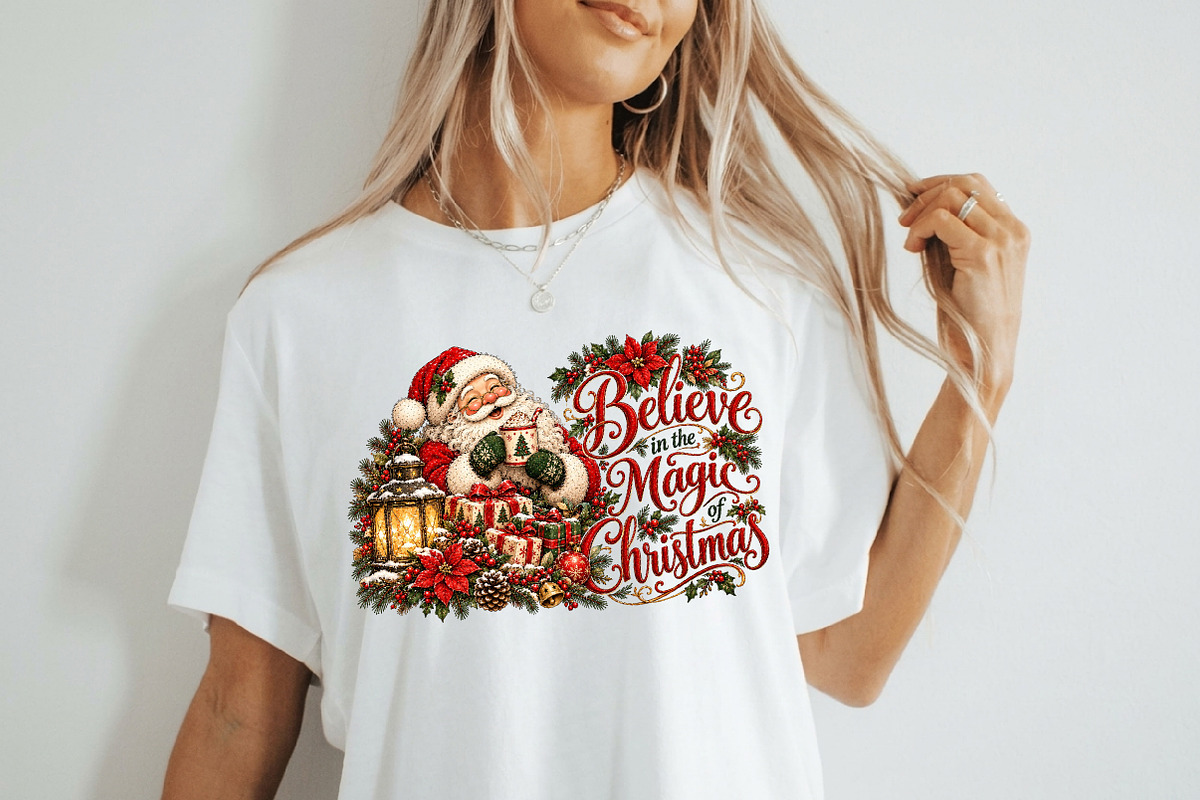 Believe In The Magic Of Christmas, a Seasonal Illustration by Craft Nest (Photo 2 of 6)