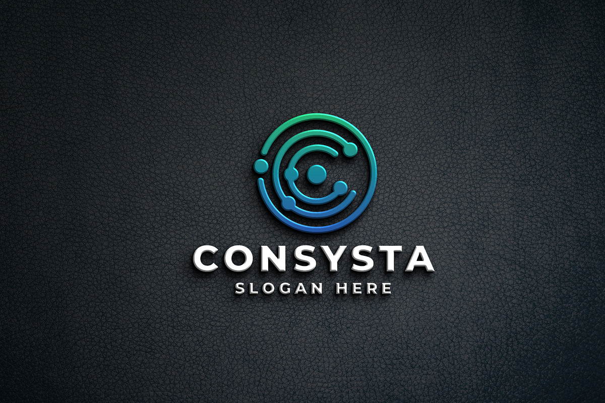 Tech Network Letter C Logo, a Branding & Logo Template by Design_Planet (Photo 2 of 2)