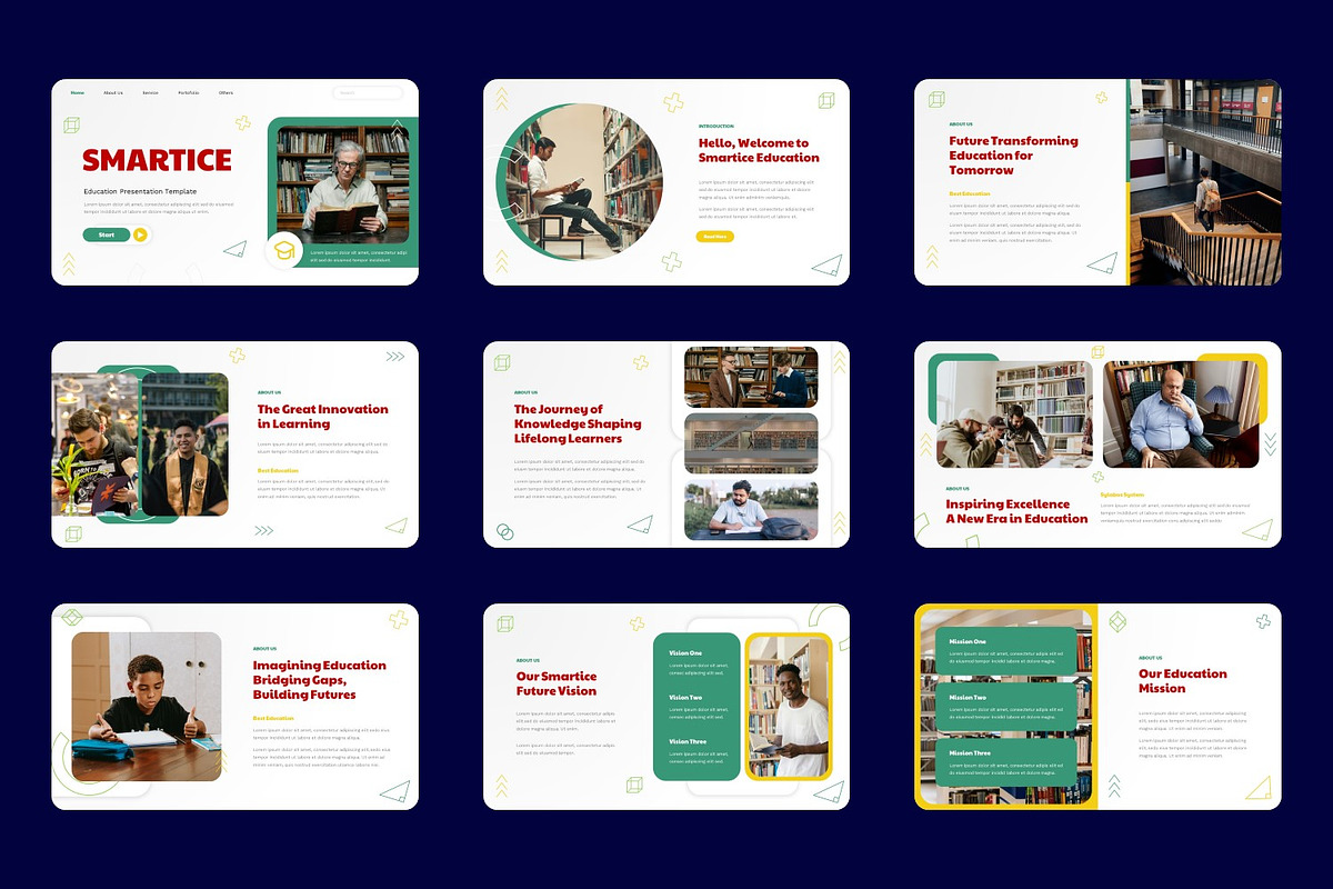 Education Powerpoint Presentation, a Presentation Template by Salamahtype (Photo 2 of 5)