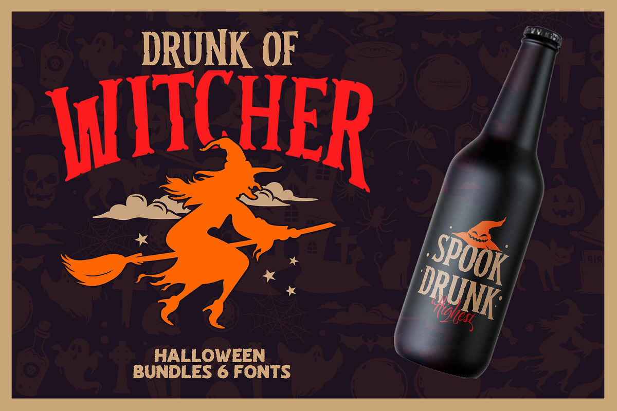 Halloween Party Bundle, a Serif Font by INKSUN™ (Photo 6 of 16)