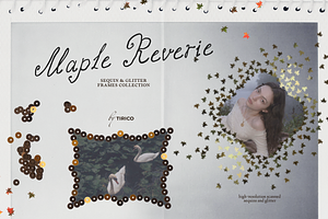 Maple Reverie: Frames Collection, an Object Graphic by TiriCo