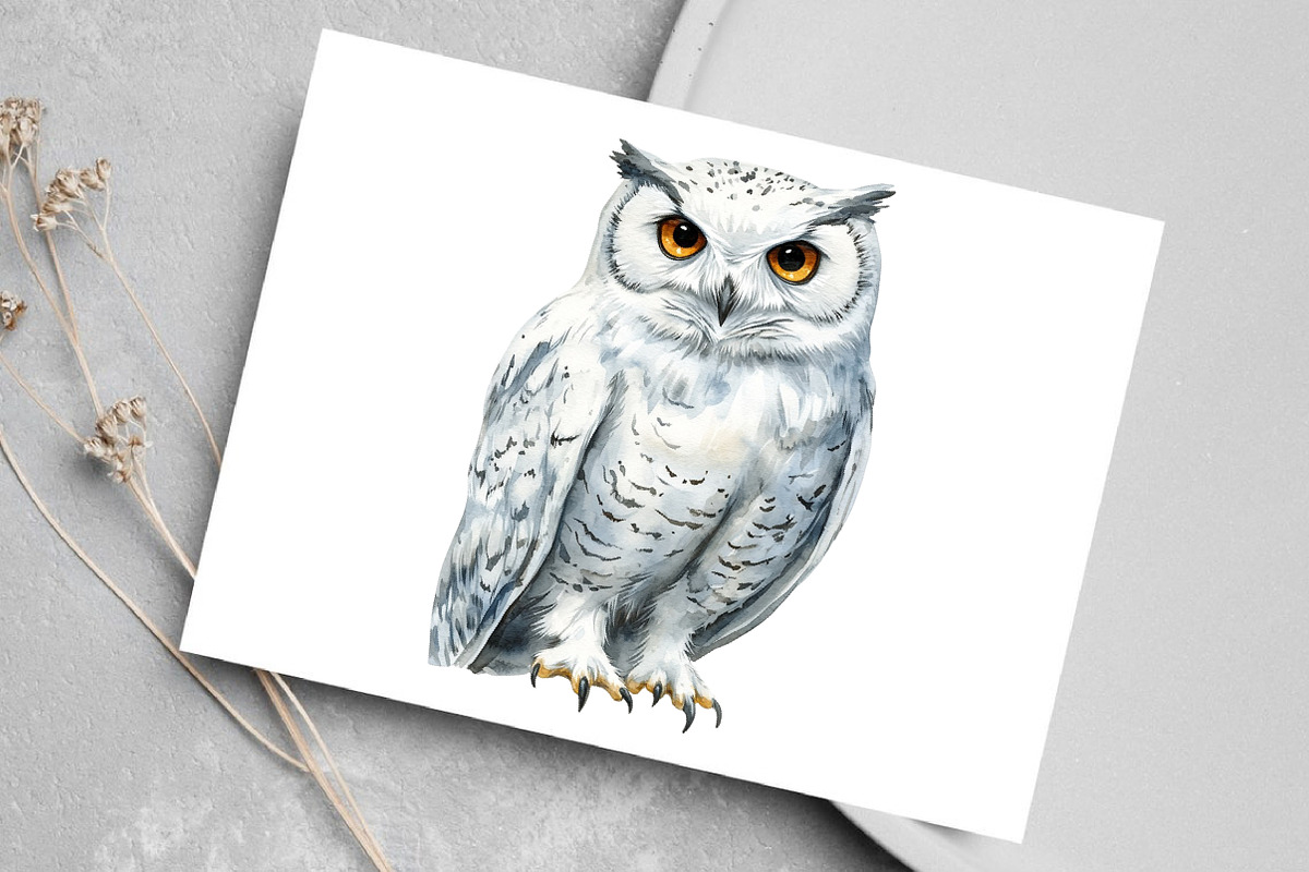 Watercolor Black White Halloween, an Illustration by Canvas Craft (Photo 6 of 7)