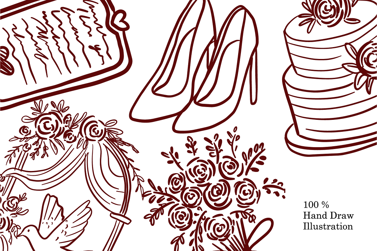 Wedding Vintage, an Illustration by HunEyy (Photo 4 of 9)