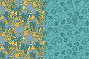 A set of patterns of tropical fish, a Pattern Graphic by BondarenkoNat (Thumbnail 3 of 4)