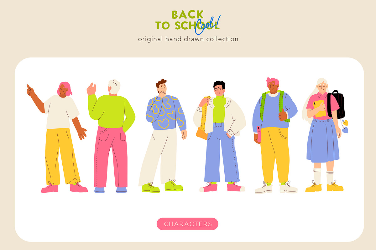 Back to School Vector Pack, an Education Illustration by Volha Studio (Photo 2 of 7)