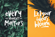 Sweet Bitters Fonts + EXTRAS!, a Script Font by Zerowork Studio (Thumbnail 6 of 10)