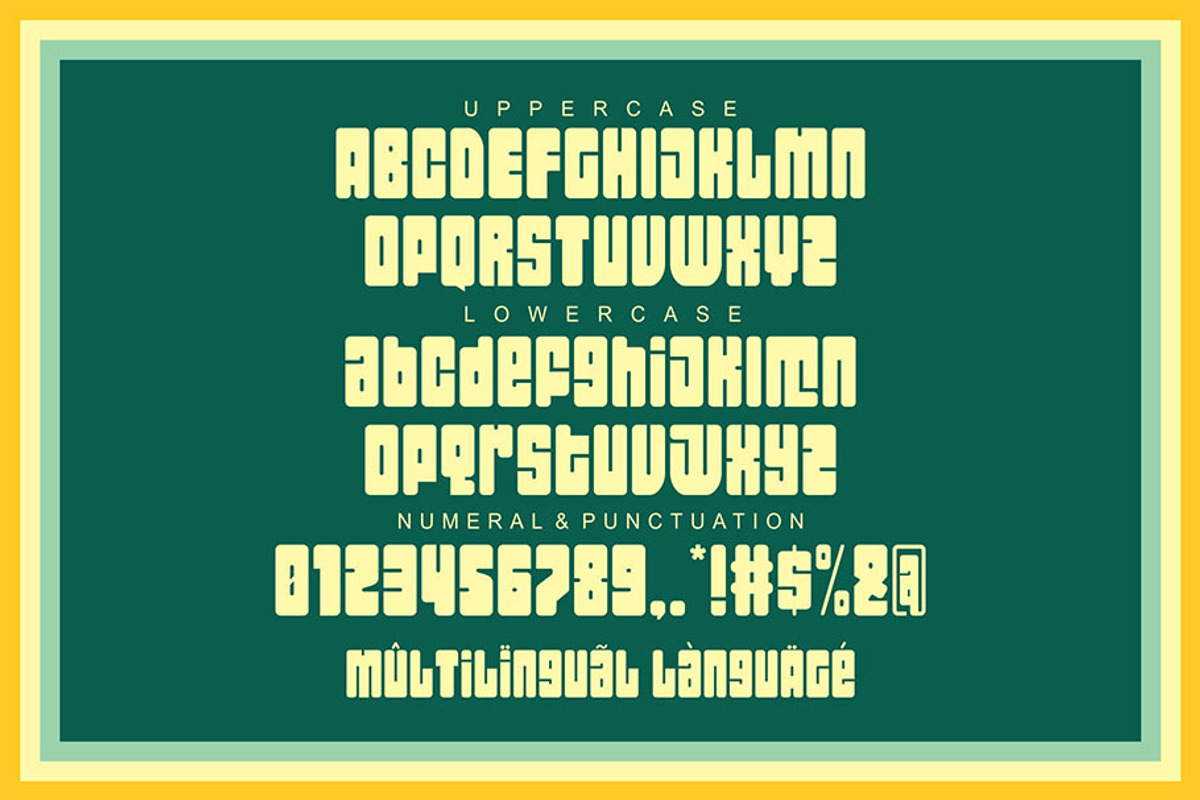 PAZTIME - A Bold Display Font, a Sans Serif Font by nIznaztype (Photo 10 of 14)