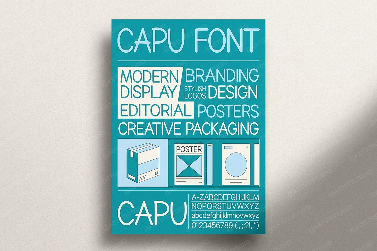 Capu - Modern Luxury Serif Font, a Serif Font by Astuti Studio (Photo 12 of 16)