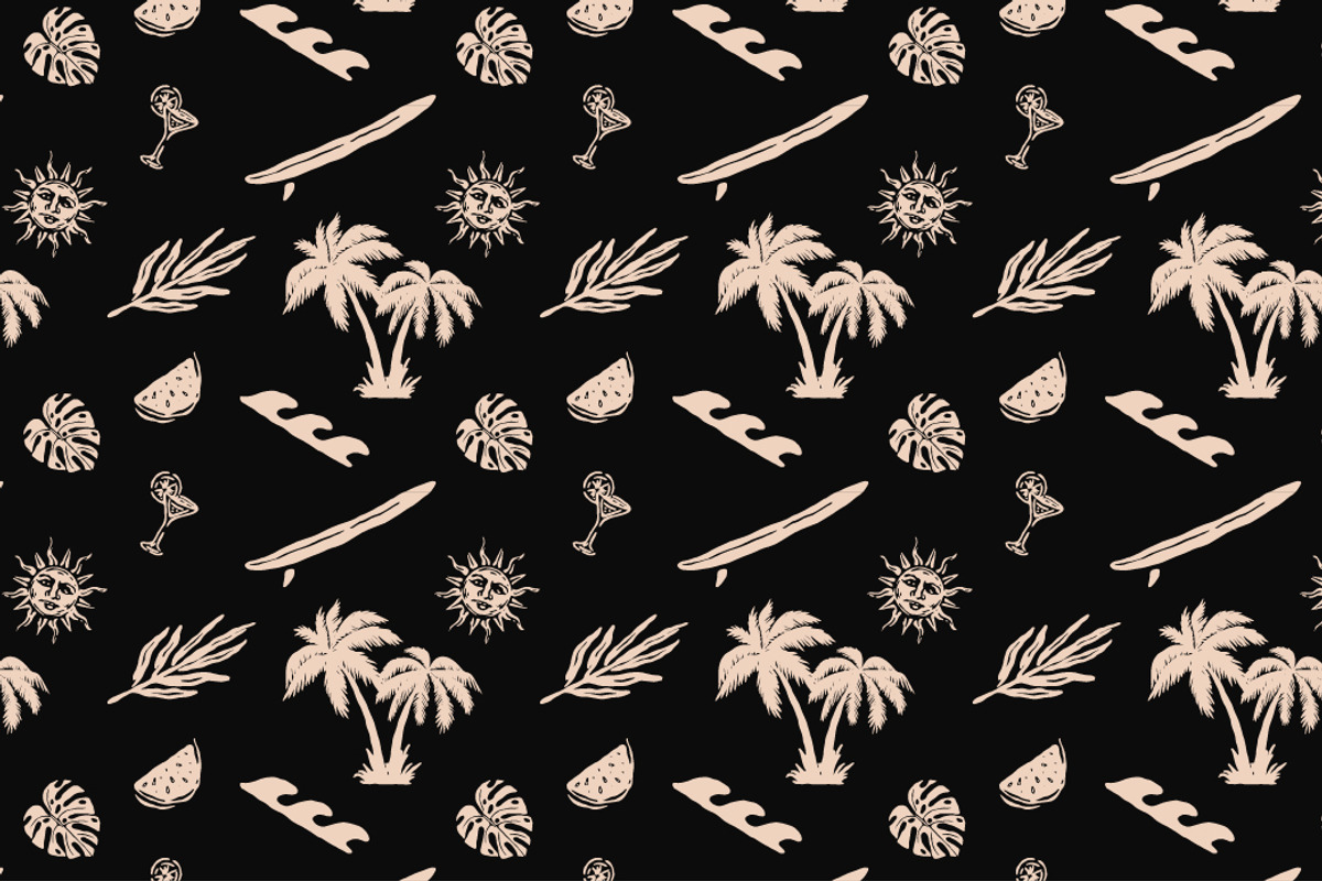 Kauwela Summer Pattern, a Pattern Graphic by Skewed Studio (Photo 2 of 6)