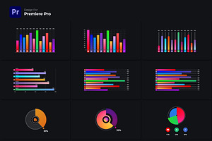 Social Media Chart | Premiere Pro, a Templates & Theme by Gatamotion
