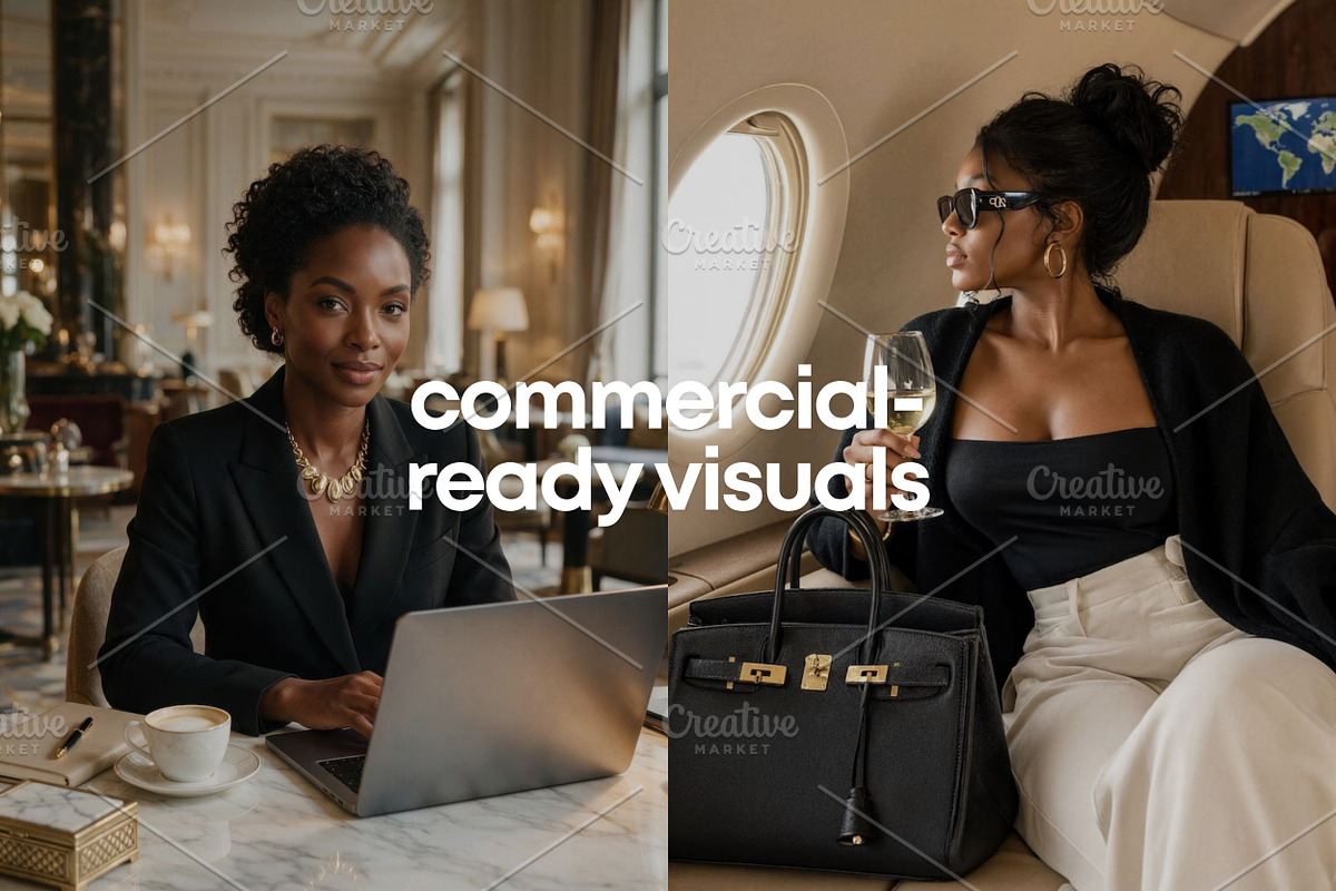 Luxury Melanin Woman Stock Photos, a Person Photo by Selenique Studio (Photo 5 of 12)