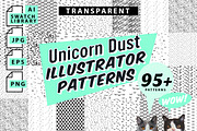 Unicorn Dust Illustrator Patterns, a Pattern Graphic by MarkieAnn Creative (Thumbnail 1 of 6)