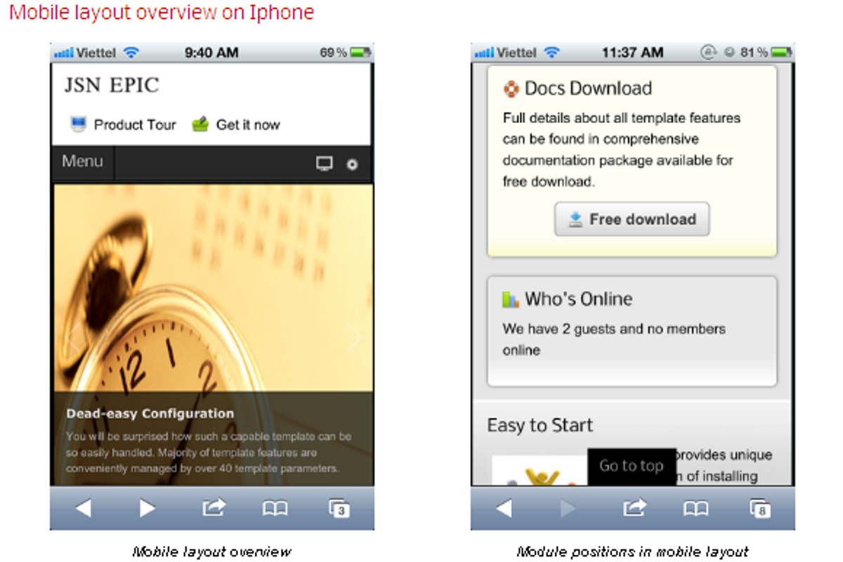 JSN Epic - Responsive Business Theme, a Websites & App Template by JoomlaShine (Photo 2 of 5)