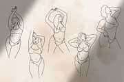 Curvy Bodies Clipart, a Person Illustration by Teresa Art Store (Thumbnail 4 of 11)