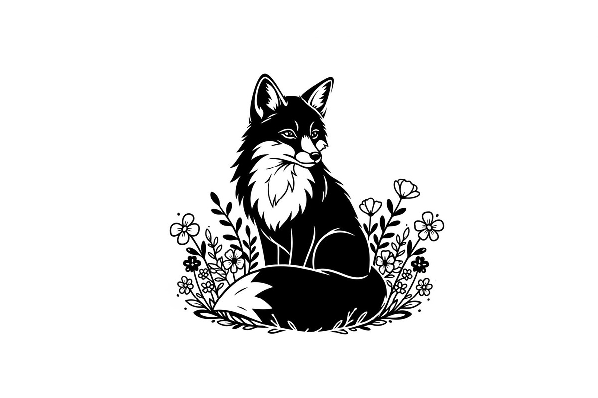 Cute Fox Silhouette Bundle, an Illustration by Designs_River (Photo 28 of 31)