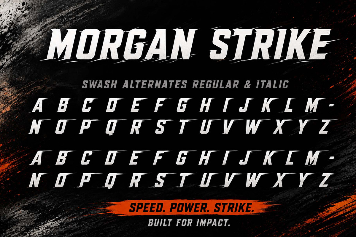 Morgan Strike, a Blackletter Font by Yoga Letter (Photo 8 of 11)