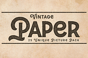 Vintage Paper Photo Pack, a Texture Graphic by Ultrashock (Thumbnail 1 of 5)