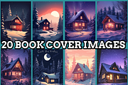 Cozy Cabin in Deep Snow Coloring Pag, an Animal Illustration by martinblan (Thumbnail 2 of 4)