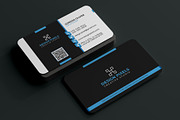 Modern Corporate Business Card, a Business Card Template by Saman Osama (Thumbnail 1 of 5)