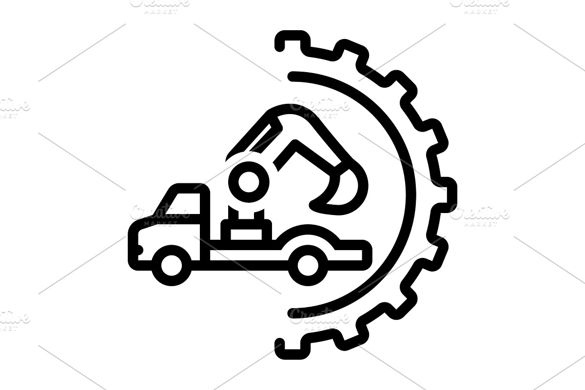 Equipment appliance blak icon, an Outline Icon by Creative priyanka