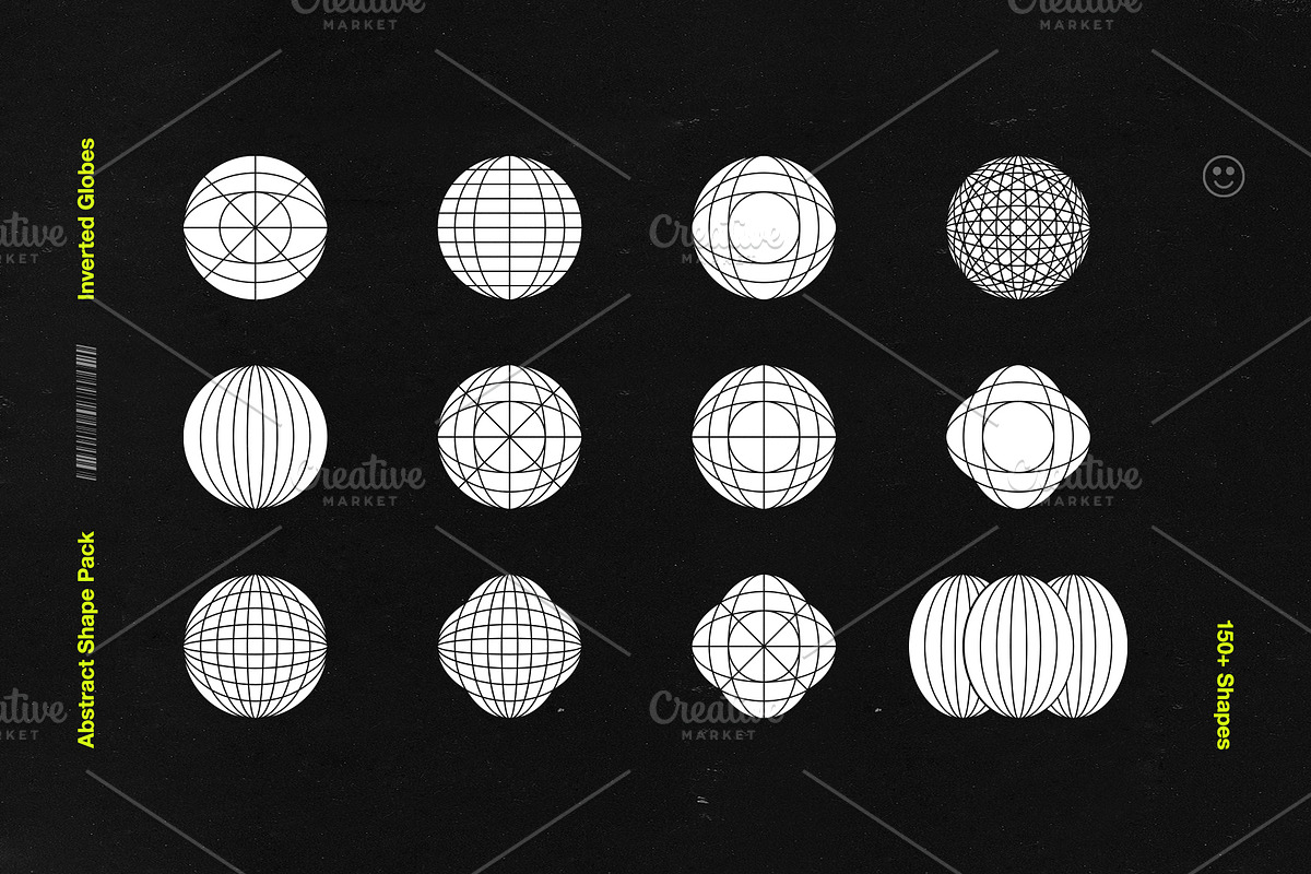 Abstract Shape Pack | 150+ Icons!, an Object Graphic by Mad Supply (Photo 7 of 11)