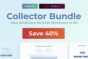 Collector Wireframe Bundle, a Wireframe Template by Creatoly (Thumbnail 1 of 3)