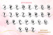 Botanica Monogram Font, a Symbol Font by AnningArts (Thumbnail 8 of 9)