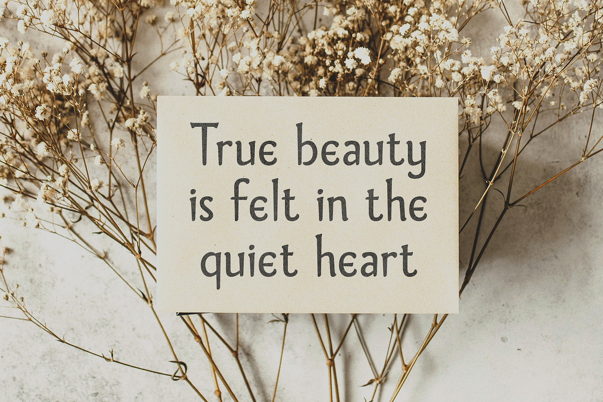 CS Butterfly – Greek Font, a Sans Serif Font by Craft Supply Co. (Photo 7 of 8)