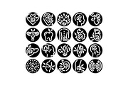 Human body parts experiencing pain, an Object Graphic by pikepicture (Thumbnail 1 of 3)