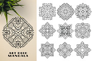 300 Vector Mandala Ornaments, a Decorative Illustration by pixaroma (Thumbnail 16 of 49)