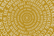 Norveil Fantasy Display Font, a Blackletter Font by Letterhend Studio (Thumbnail 7 of 10)