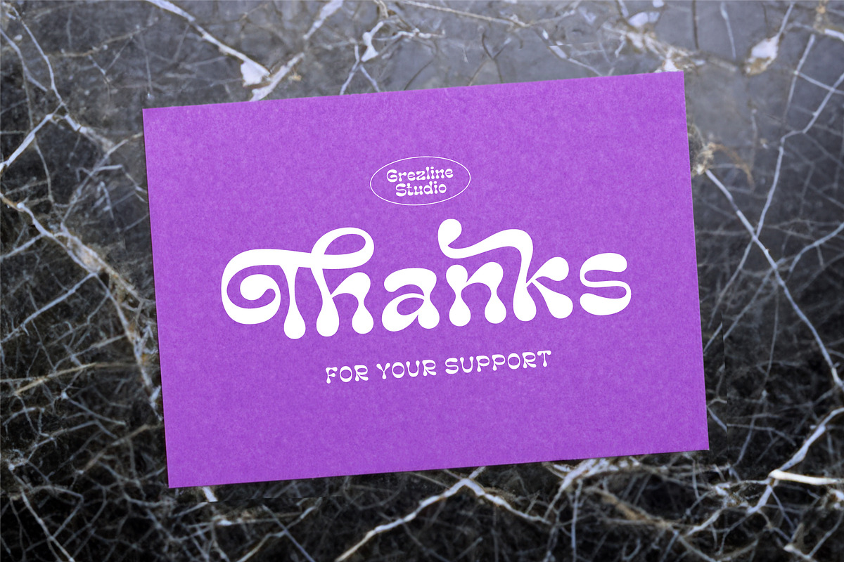 Camilla Jennifer - Groovy Font, a Font by Grezline Studio (Photo 11 of 11)