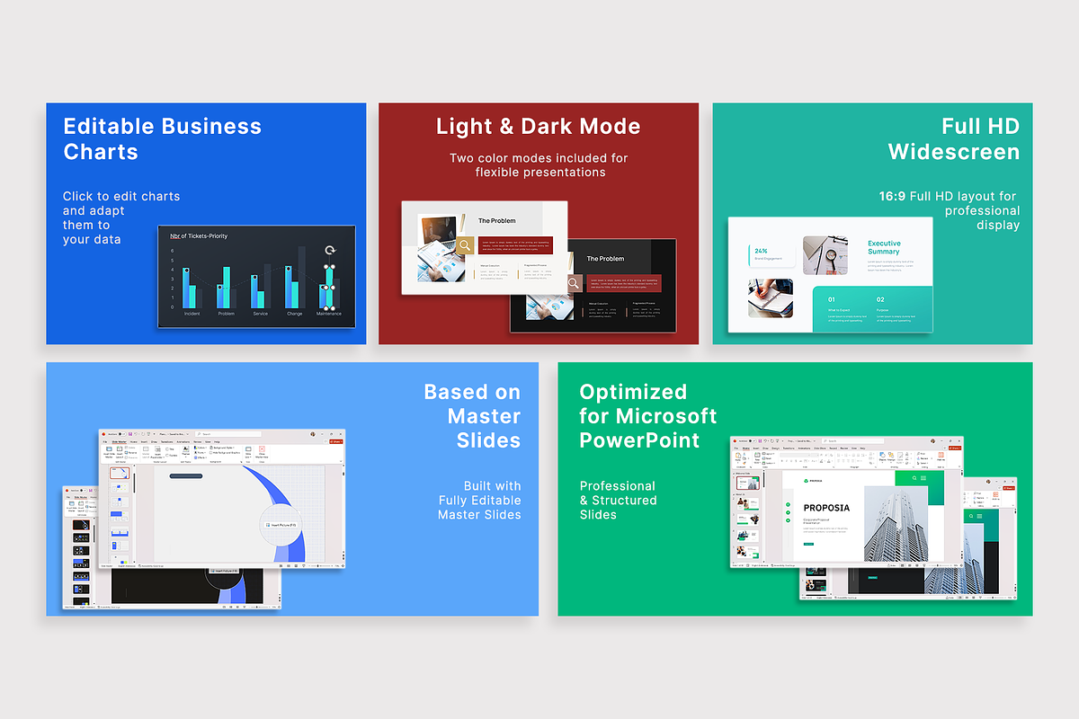 Corporate Bundle-PowerPoint Version, a Presentation Template by New Coral Design (Photo 2 of 23)