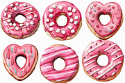 Watercolor Donut Clipart, an Illustration by Libby Wishes (Thumbnail 4 of 7)